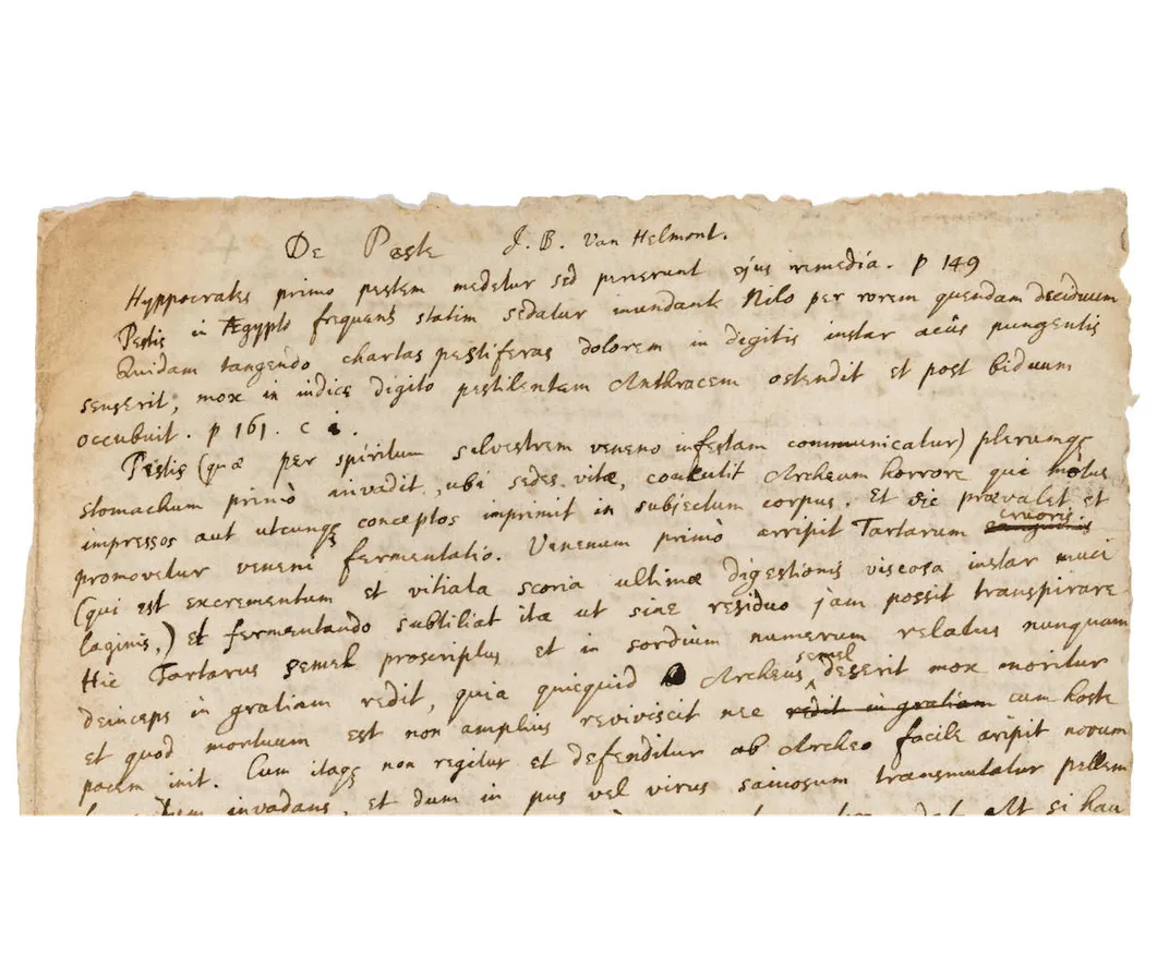 Isaac Newton's notes