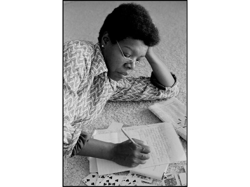 Angelou in hotel