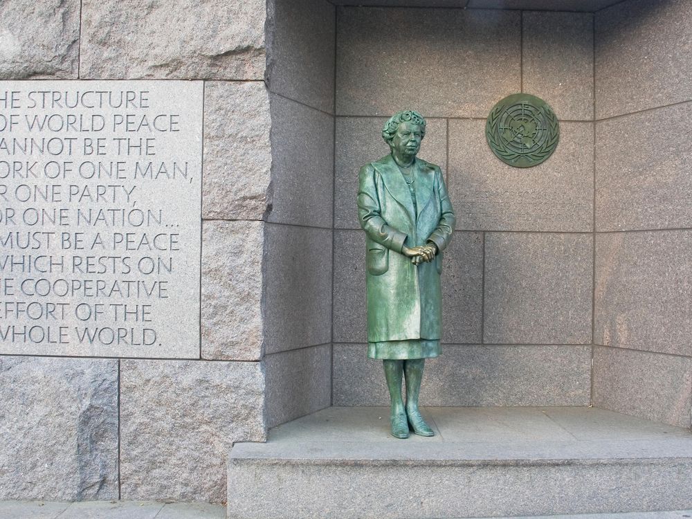 Eleanor Roosevelt statue