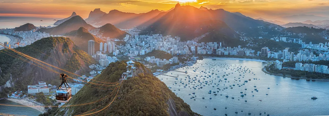 View from Sugarloaf Mountain, Rio de Janeiro