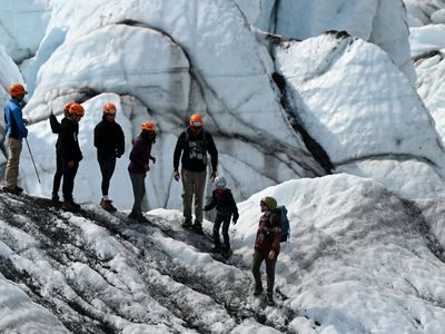 Matanuska Glacier north of Anchorage is one of the best spots for a more intense experience in the Alaskan wilderness.