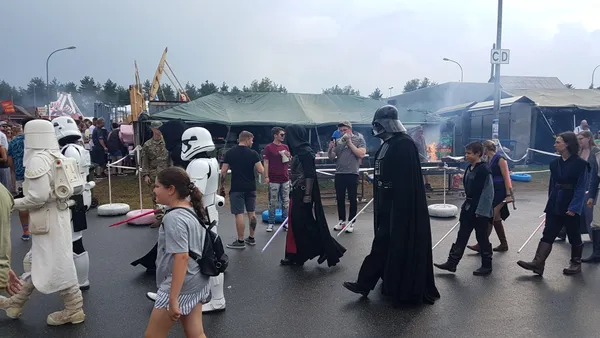 Darth Vader on US Base Germany thumbnail