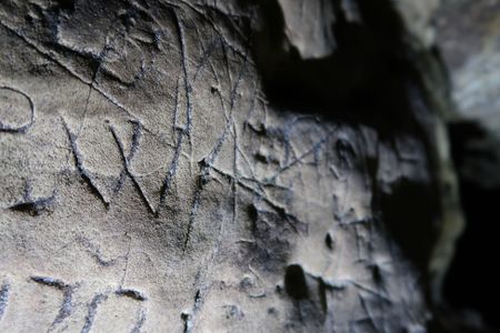 The markings range from letters to shapes, patterns and symbols.