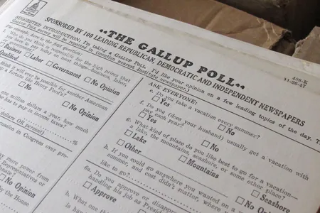 By looking back at historic polls, we can find some surprising relevance to today's politics
