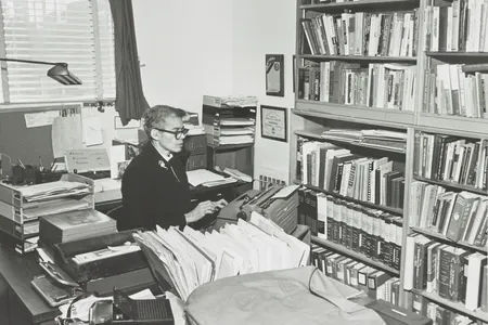 Attorney, author, scholar and reverend Pauli Murray, pictured here on December 22, 1976