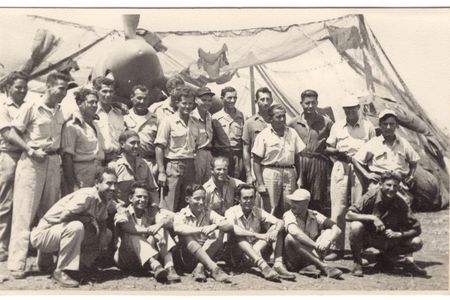 Israel's 101 Fighter Squadron in 1948.