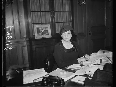 Frances Perkins served as Secretary of Labor from 1933 to 1945.