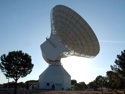Listen up, aliens: ESA's deep space antenna in Cebreros is about to broadcast. 