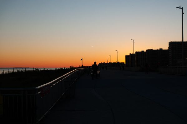 October Sunset On Rockaway Beach thumbnail