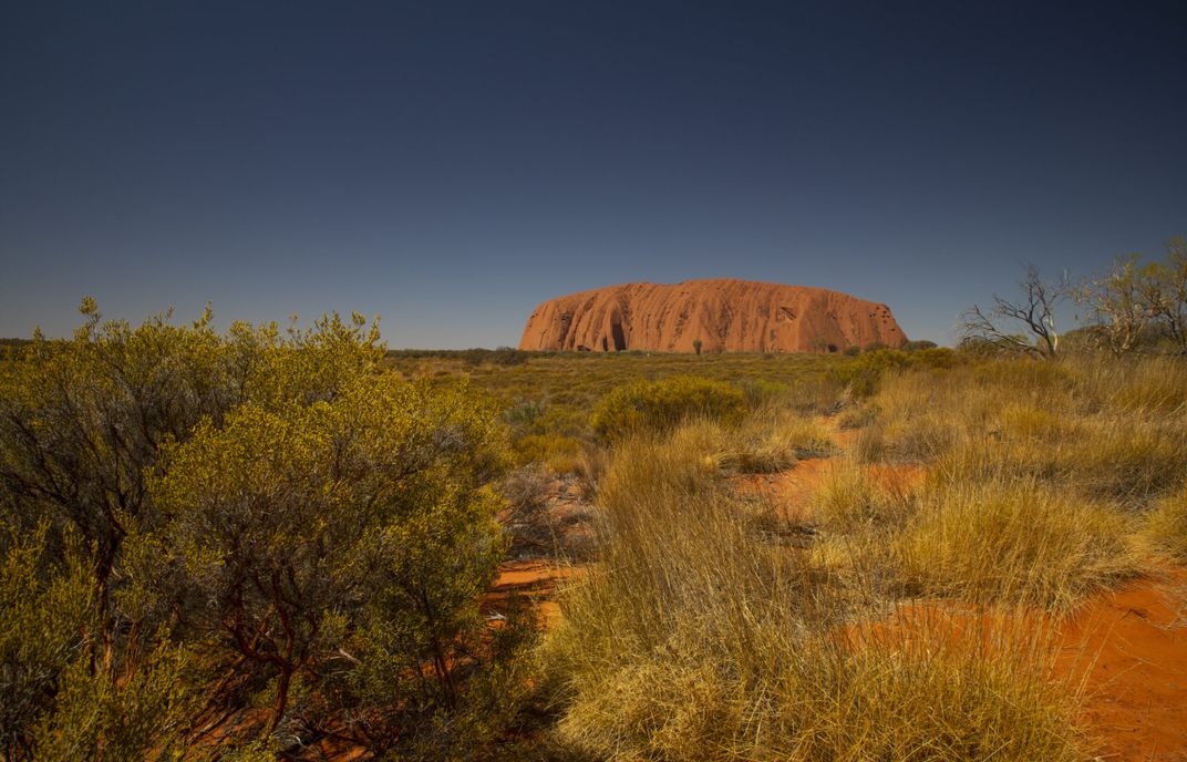 View of Uluru. Credit: Journey Beyond