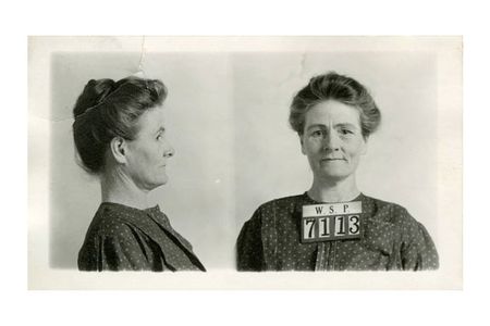 Dr. Linda Hazzard’s Washington State Penitentiary mug shots.