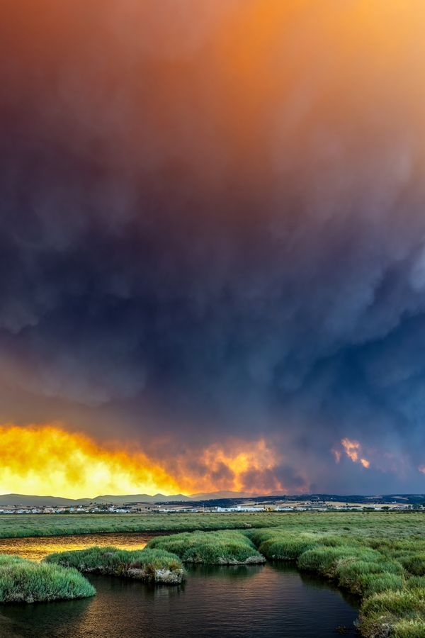 Catastrophic fire in Alexandroupolis Evros Greece, August 2023 thumbnail
