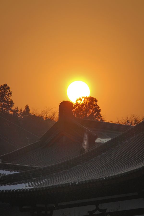 Sunset on Xi'an thumbnail