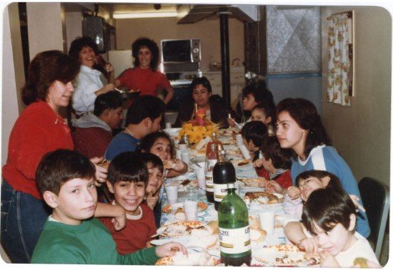 Kids Eating Circa 1982, Loza.jpg