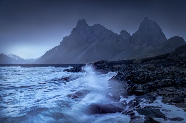 Dusk at Eystrahorn thumbnail