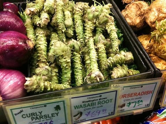 Wasabi root fetching a steep price