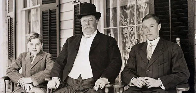 William Howard Taft and sons