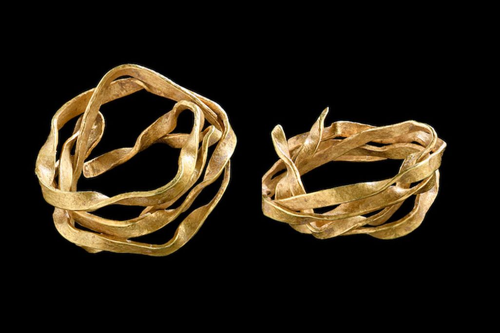 Gold spiral found in southwest Germany