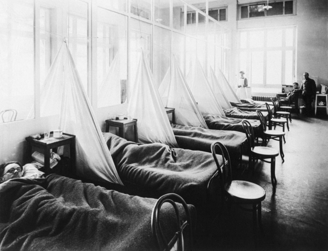 Patients at U.S. Army ward