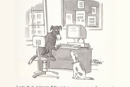 Steiner&#39;s comic is the most reprinted New Yorker cartoon of all time.