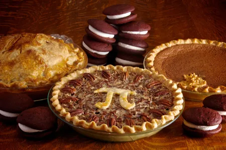 Pi Day pies.