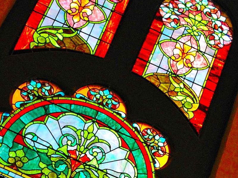 Sunlight through stained glass Smithsonian Photo Contest