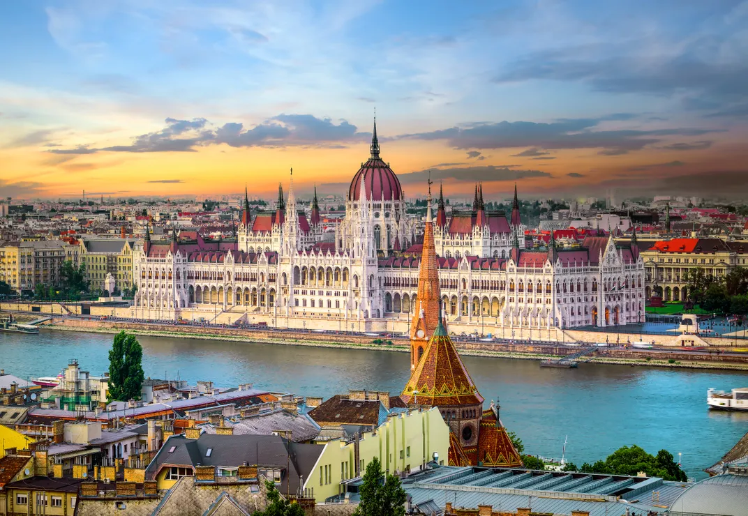 The Parliament Building along the Danube River, Budapest. Credit: AMA Waterways