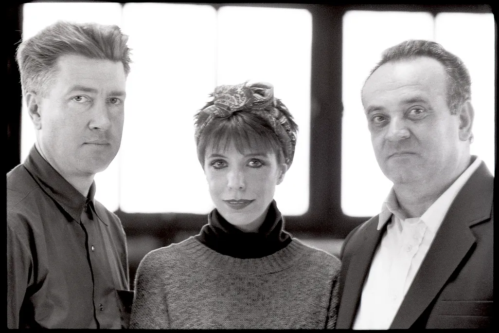 David Lynch, Angelo Badalamenti and singer Julee Cruise
