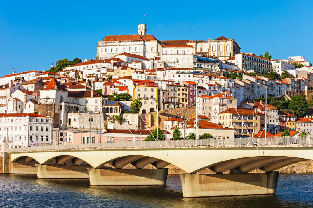 The town of Coimbra, home to a World Heritage-listed university