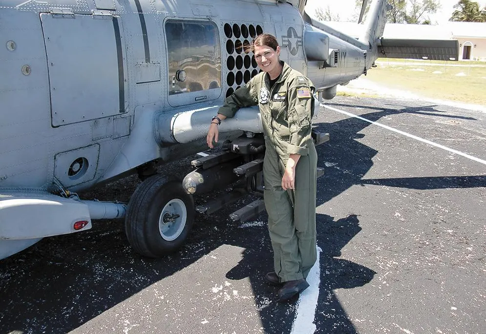 Navy Lieutenant Nicole Scherer