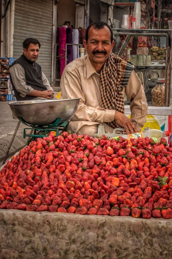 Strawberries for sale thumbnail