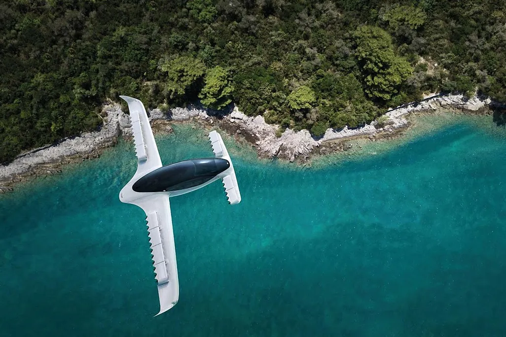 air taxi over water