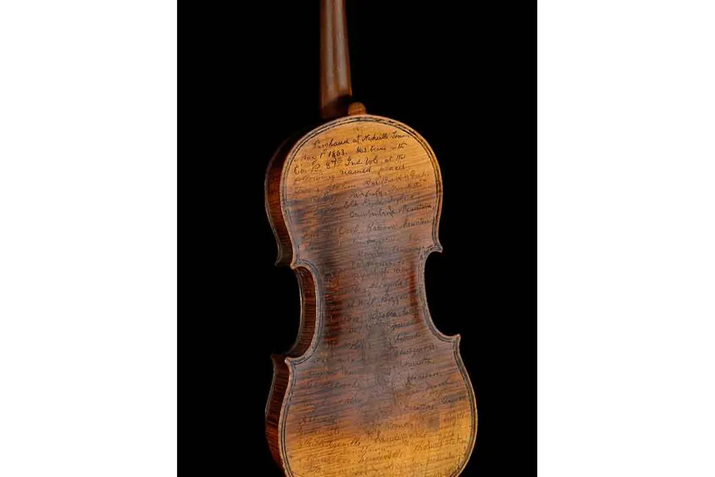 Conn's Civil War violin