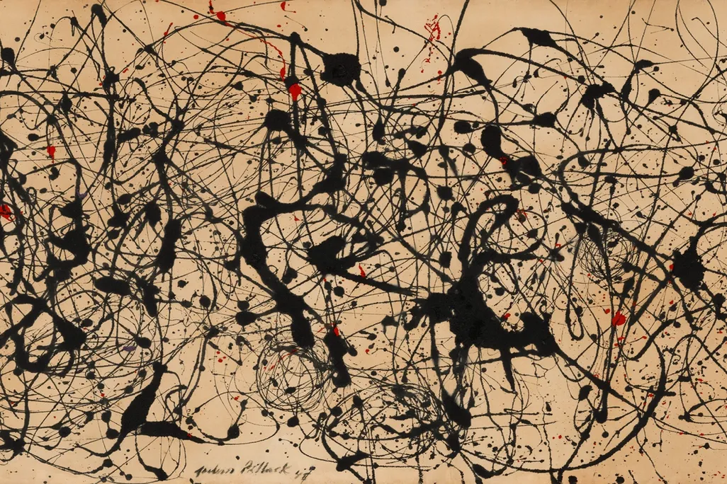 Jackson Pollock's Number 7A, 1948