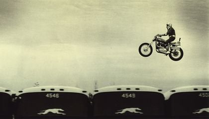 After Motorcycle Daredevil Evel Knievel Failed to Clear 13 Buses on a Jump Attempt, There Was Only One Thing to Do: Try 14.