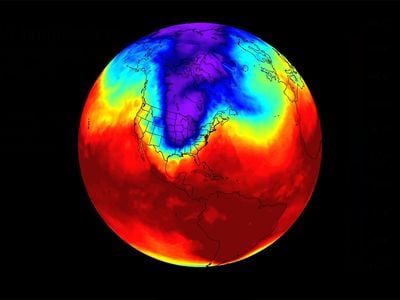 A deep chill covered much of the eastern half of the United States this winter. Winds known as the polar vortex did not blow in as tight a formation as they have in the past. When they loosened, they let Arctic air spill south, seen by the blue in this picture. Atmospheric scientist Jennifer Francis says that this pattern can be blamed on Arctic warming.