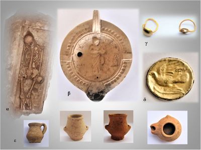 Findings from burials from Hellenistic and Roman times