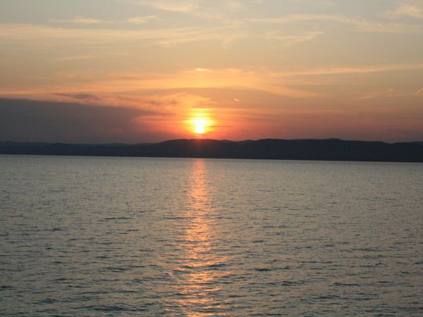 Sunset over Lake Balaton thumbnail