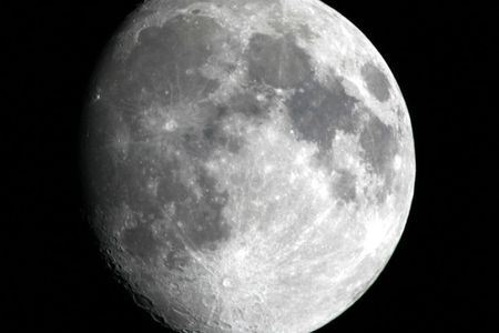 See the moon up close through a 16-inch telescope this Wednesday at the Air and Space Museum’s observatory.