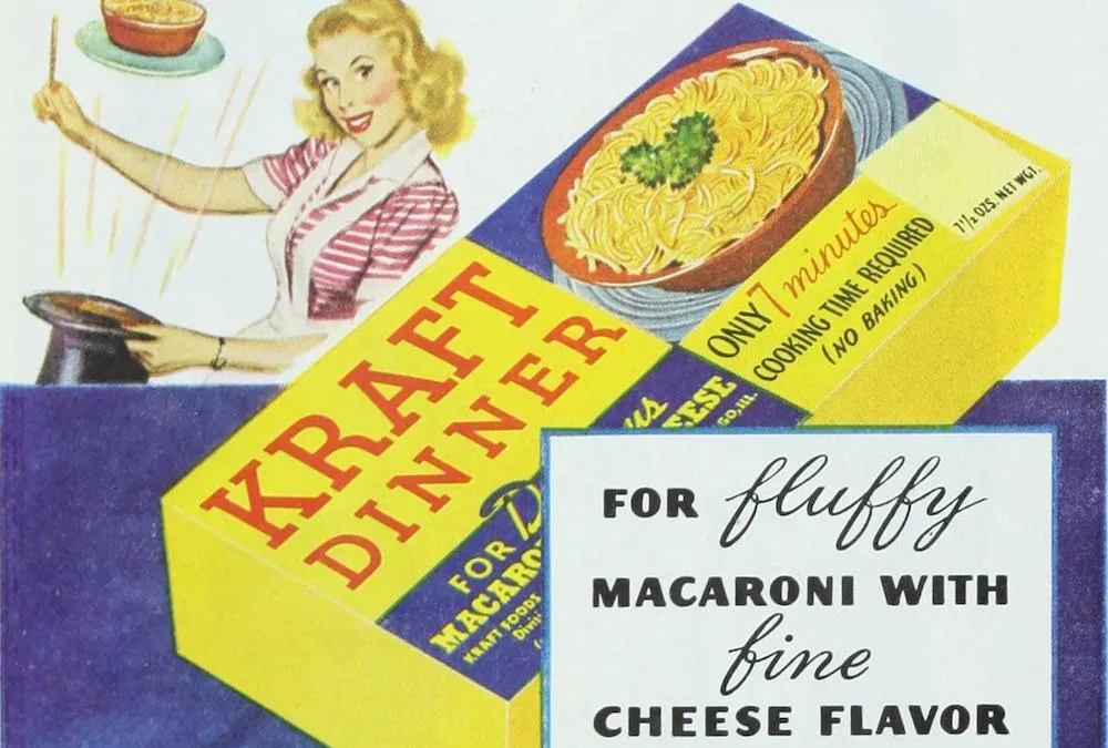 Kraft advertisement in the Ladies’ Home Journal, 1948