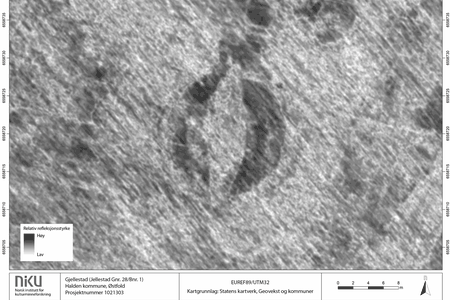 Radar data pinpoints the remains of the Viking ship