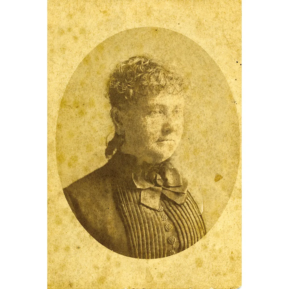 Cassie Kirby Smith, circa 1885.
