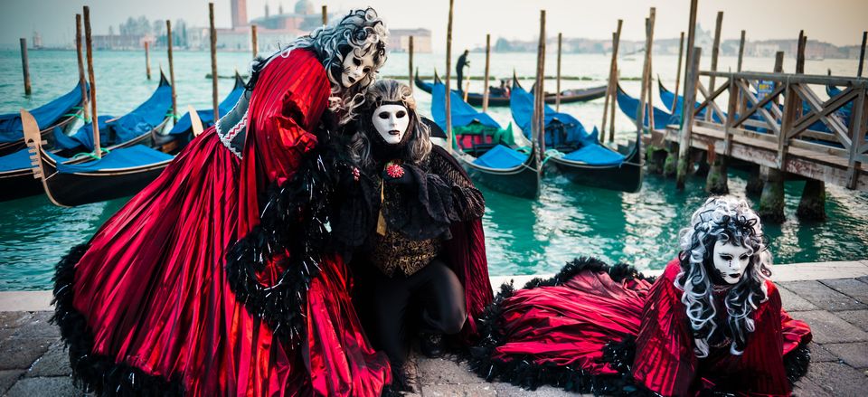  Performers in Venice, Italy. Taken by Nora De Angelli. 