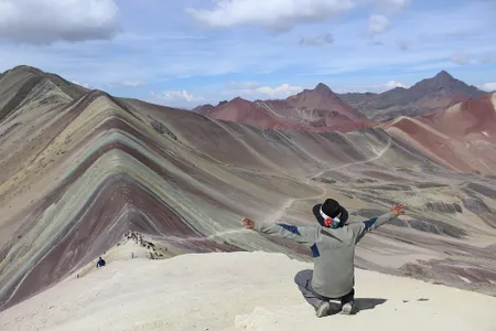 Vinicunca, the "Rainbow Mountain" in Peru