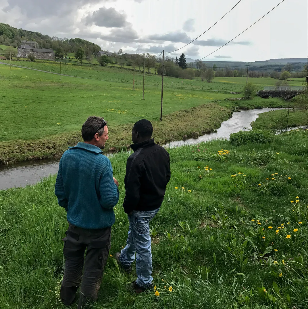 Near the village of Mazet-Saint-Voy