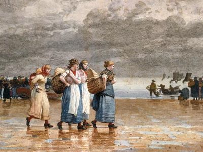 Four Fishwives, 1881