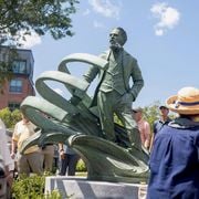 A New Statue Honors 'Moby-Dick' Author Herman Melville in the Massachusetts City Where His Whaling Adventures Began
