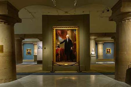 The Smithsonian's National Portrait Gallery boasts the only public collection of images depicting every single U.S. president throughout history.