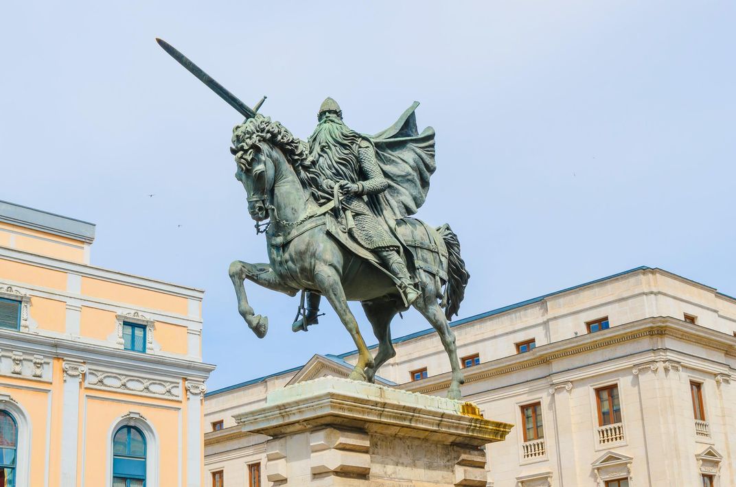 Statue of El Cid in Burgos