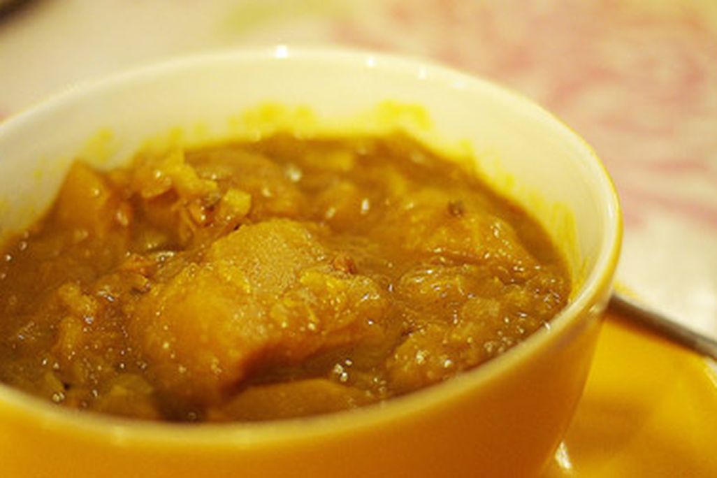 Pumpkin curry